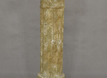 Medusa Column Roman Columns Marble Sculpture Figure Decor Decoration Stand 1639