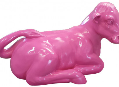 Deco Statue Hippopotamus Home Deco Statue Sculpture Abstract 100 cm Design Figure New