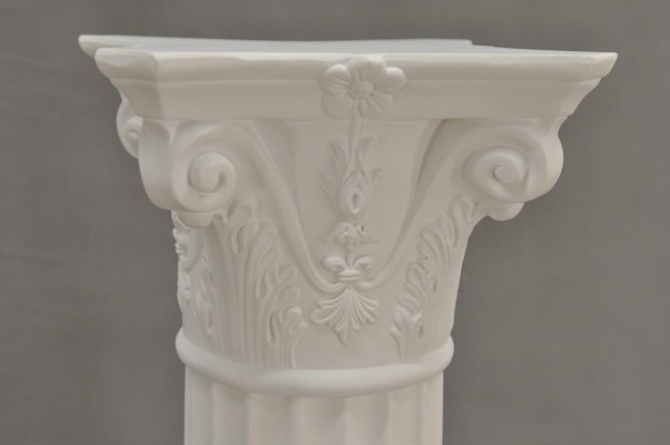 Medusa Column Roman Columns Marble Sculpture Figure Decor Decoration Stand 1060