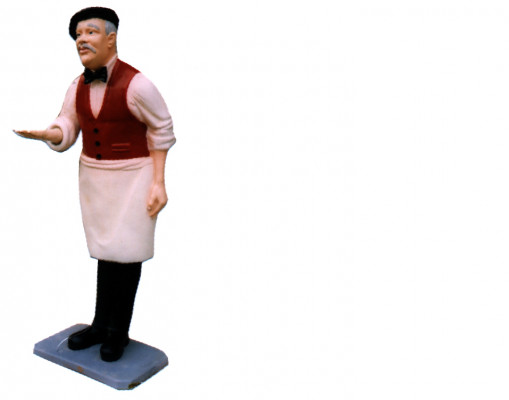 DESIGN INNKEEPER FIGURINE STATUE SCULPTURE FIGURES SCULPTURES DECORATION