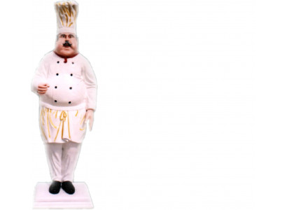 Restaurant Cook Figure Statue Sculpture Figures Sculptures Decoration Decor 213cm