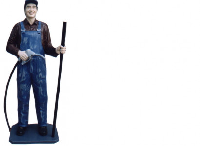 Design USA gas station figure statue sculpture figures sculptures decoration decor