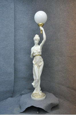 XXL Design Floor Lamp Standing Light 153cm Lamp Sculpture Figure Figures Statue