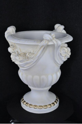 Design flower pot decoration XXL vase vases handmade decorative goblet trophy 0857