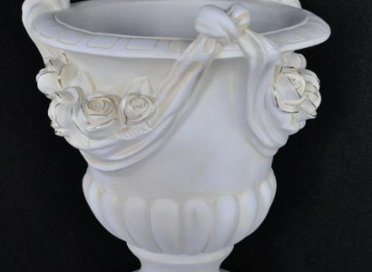 Design flower pot decoration XXL vase vases handmade decorative goblet trophy 0857