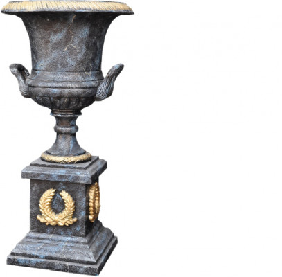 XXL Vase Table Decoration Deco Vases Antique Style Sculpture Figure Chalice Rome 0877