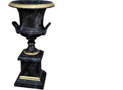 XXL Vase Table Decoration Decorative Vases Antique Style Sculpture Figure Chalice Rome 0879