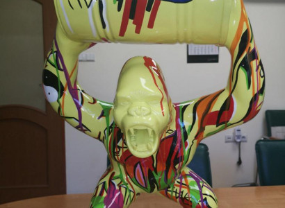 Figures Statues Decoration Deco Gorilla Garden New Designer Figure Statue Modern