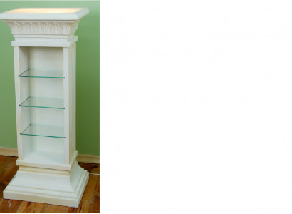 Design Showcase Shelf Glass Column Showcases Shelves Lamp Cabinet Living Room 6893