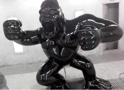 Statue Decoration Decor Gorilla Garden New Designer Figure Statue Modern Figures