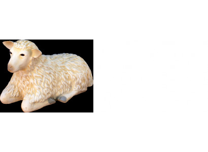 Design sheep lying figure statue sculpture figures sculptures decoration new 3036