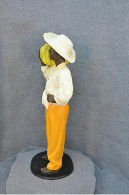 Cuban Farmer Sculpture Figure Sculptures Black Decoration Statue Figures