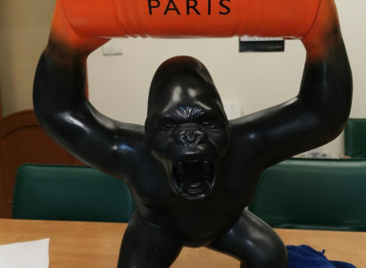 Statue Decoration Decor Gorilla Garden New Designer Figurine Statue Modern Figurines