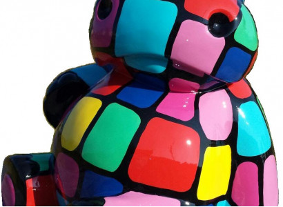 Modern decoration designer loft colorful sculptures figures genuine handmade new