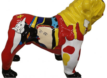 Home Decor Sculptures Abstract Dog Design Statues Figures Figurine Decoration
