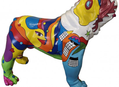 Abstract Dog Design Home Decor Sculptures Statues Figures Decoration