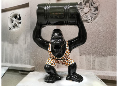 Designer Figure Statue Modern Figures Statues Decoration Decor Gorilla Garden New