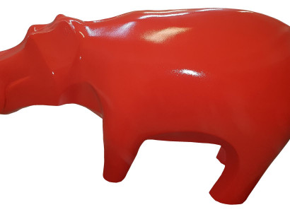 Hippopotamus Decoration Statue Sculpture Abstract Sculpture Figures Sculptures Decoration