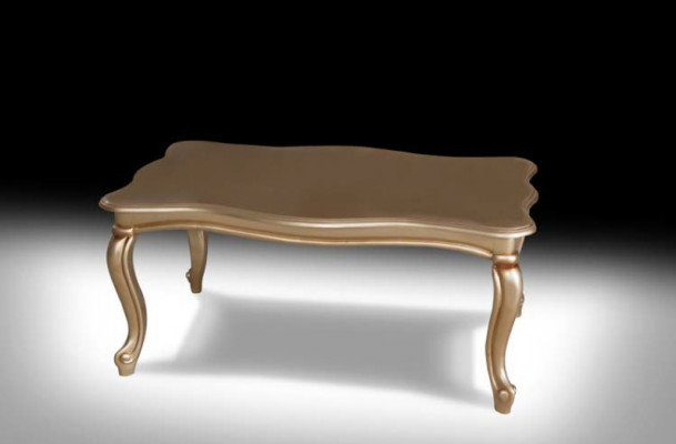 Golden coffee table side table luxury wood design modern