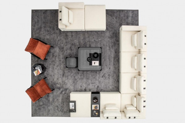 Living room furniture upholstery suite living landscape corner sofa armchair textile sofas
