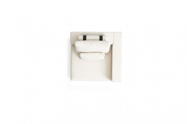 White four-seater luxury upholstery four-seater textile living room furniture design