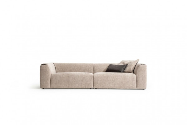 Modern sofa luxury textile living room upholstered sofa couch 3-seater design