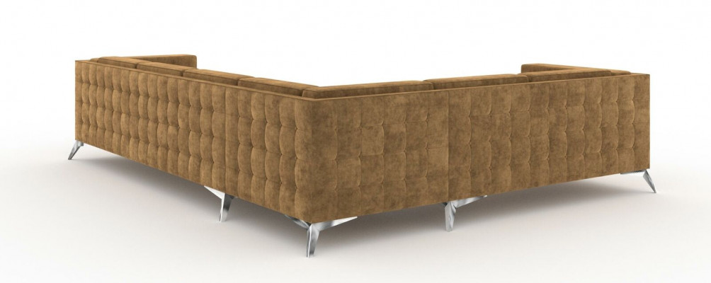 Modern corner sofa fabric sofa L-shape upholstered corner suite living landscape couch sofa