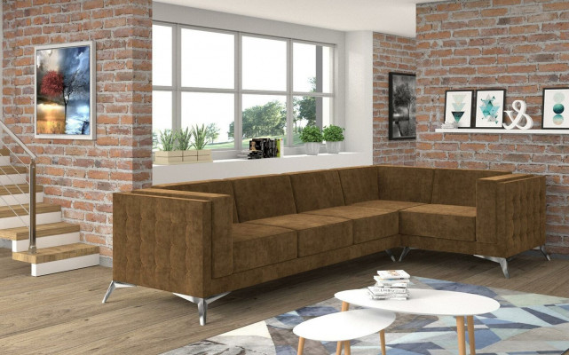 Corner sofa set upholstery living landscape L-shaped sofa designer couch sofas