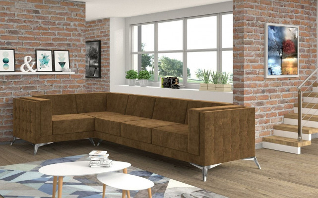Corner sofa set upholstery living landscape L-shaped sofa designer couch sofas