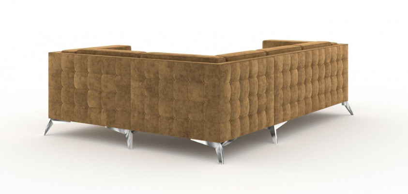 Fabric L-shape couch living area corner sofa set modern design sofa