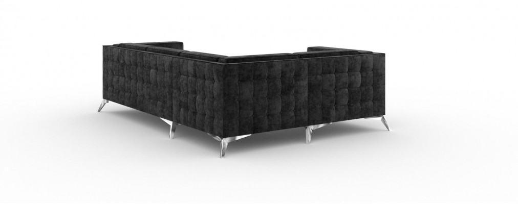 L-form couch living landscape corner sofa set modern design sofa textile fabric new