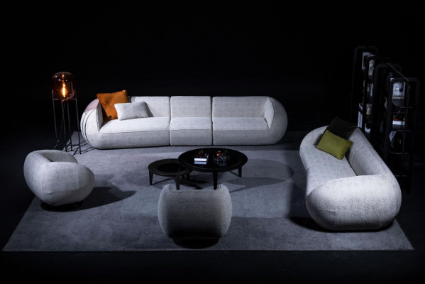Sofa set living room furniture five-seater four-seater armchair set designer furniture