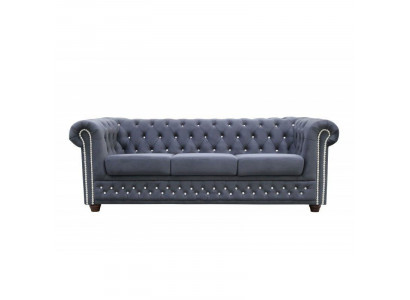 Chesterfield Sofa Set 3+2+1 Sofa Bed Sofa Couch Upholstered Leather Sofas Bed