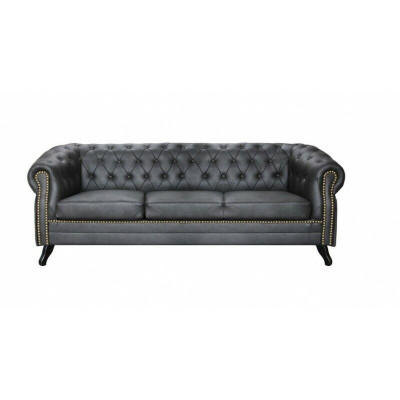 Chesterfield Sofa Set 3+2+1 Glasgow Couch Upholstery Set Sofas Couches New