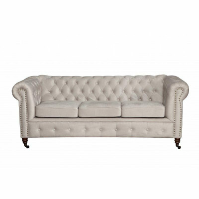 Chesterfield 3+2+1 Seater Sofa Set + Ottoman Couch Sofa Leather Textile Couches