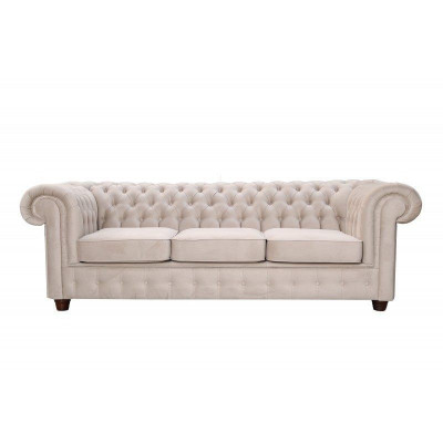 Chesterfield Sofa Set Sofa 3+1 Mello with Bed Function Couch Upholstered Sofa New