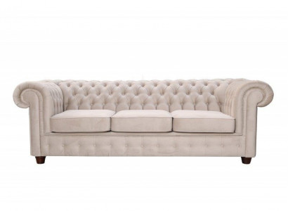Chesterfield Sofa Set Sofa 3+1 Mello with Bed Function Couch Upholstered Sofa New