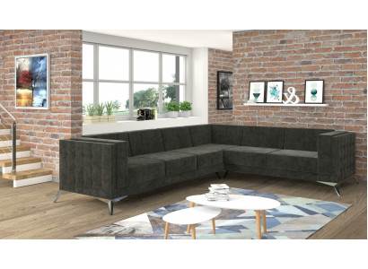 Design corner sofa L-shape modern sofas fabric sofa couch living landscape