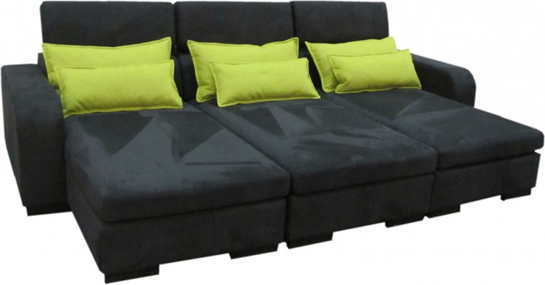 Modern sofa luxury fabric couch sofas upholstery 3-seater couches fabric new XXL big