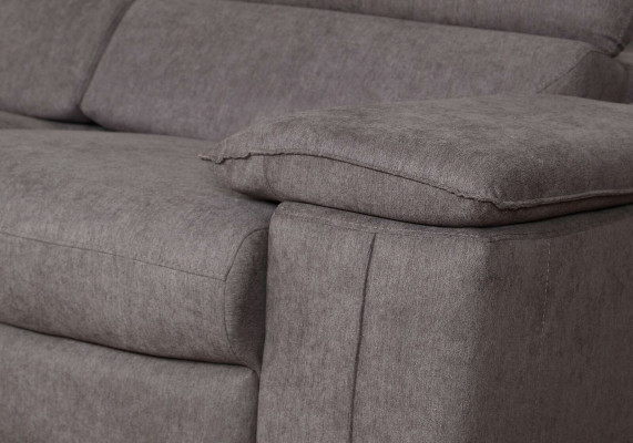 Design corner sofa L-shape bed function couch leather textile sofa multifunction
