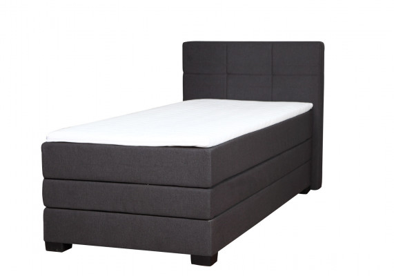 Box spring bed hotel beds 90x200cm complete with bed box including topper