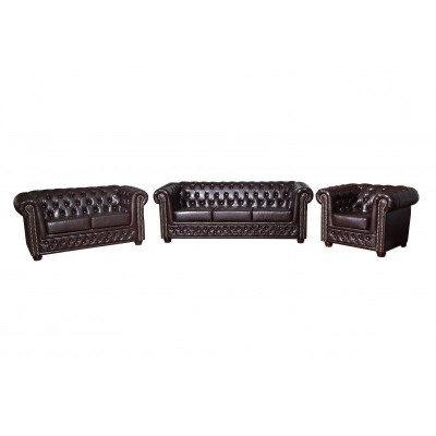 Chesterfield leather sofa set sofa couch upholstery seat sofas sets new