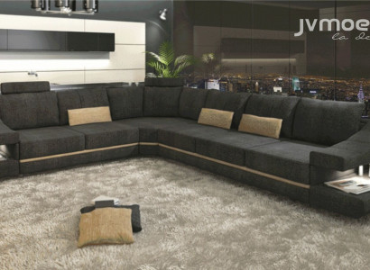 Living room textile new L-shape seat sofa bed furniture corner sofa couch upholstered furniture