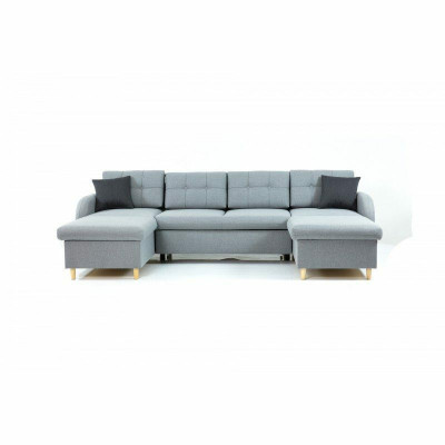 Design corner sofa with bed function, upholstered corner sofas, couches, new Prato.