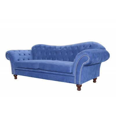 Chesterfield Sofa SHEFFIELD 3-Seater with Bed Function Couch Sofas Couches New