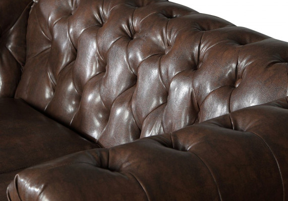 Chesterfield Sofa Set Sofa Couch Upholstery 3 2 Seater Leather Sofas Fabric New