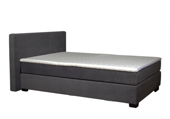 Designer upholstered bed bedding textile bed double bed marital bed box spring.