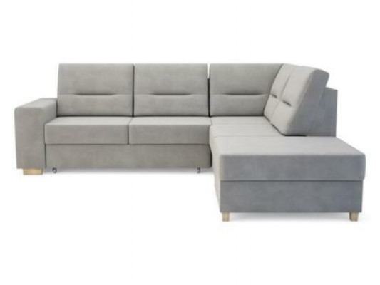 Design corner sofa L-shape bed function couch leather textile sofas corner couch