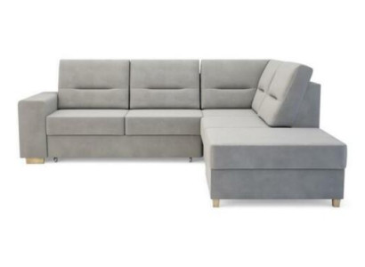 Design corner sofa L-shape bed function couch leather textile sofas corner couch