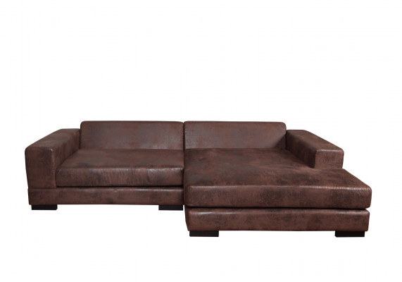Big Sofa Couch Corner Sofa Vintage XXL Upholstered Corner Set Living Landscape
